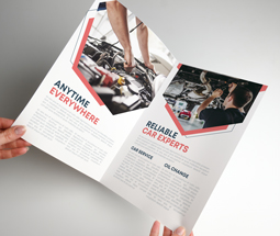 Economy Half-fold Leaflets