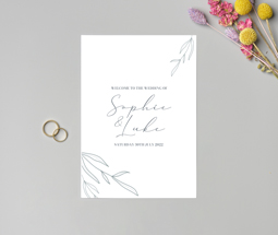 Wedding Order of Service