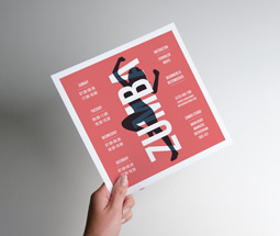 210mm square flyer and leaflet printing
