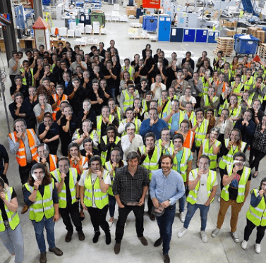 instantprint team in the print factory